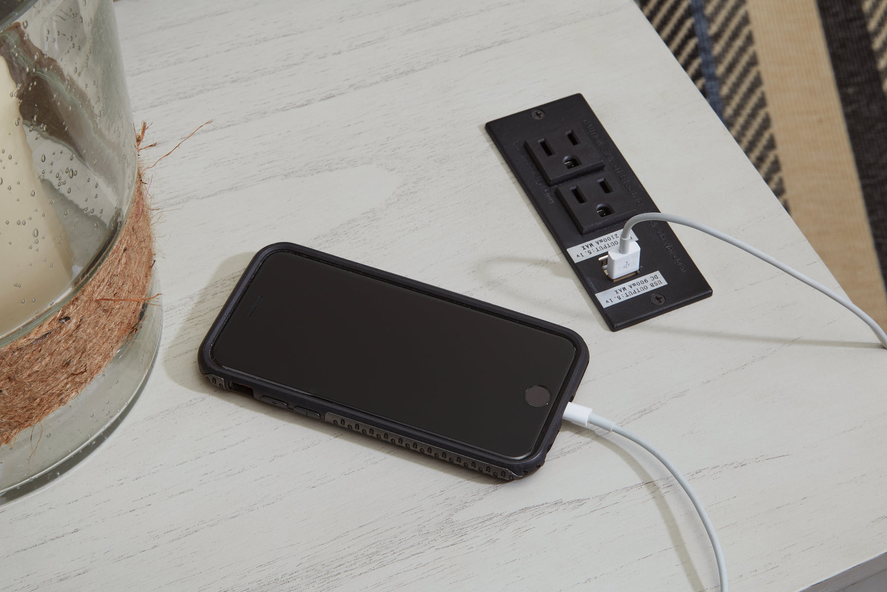 Treytown Chairside End Table - Tampa Furniture Outlet