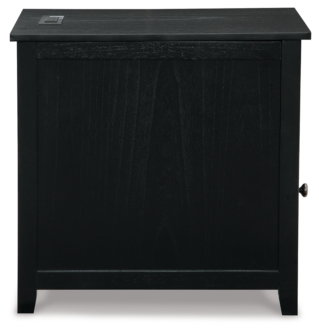 Treytown Chairside End Table - Tampa Furniture Outlet
