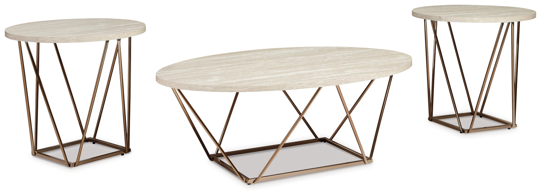 Tarica Table (Set of 3) - Tampa Furniture Outlet