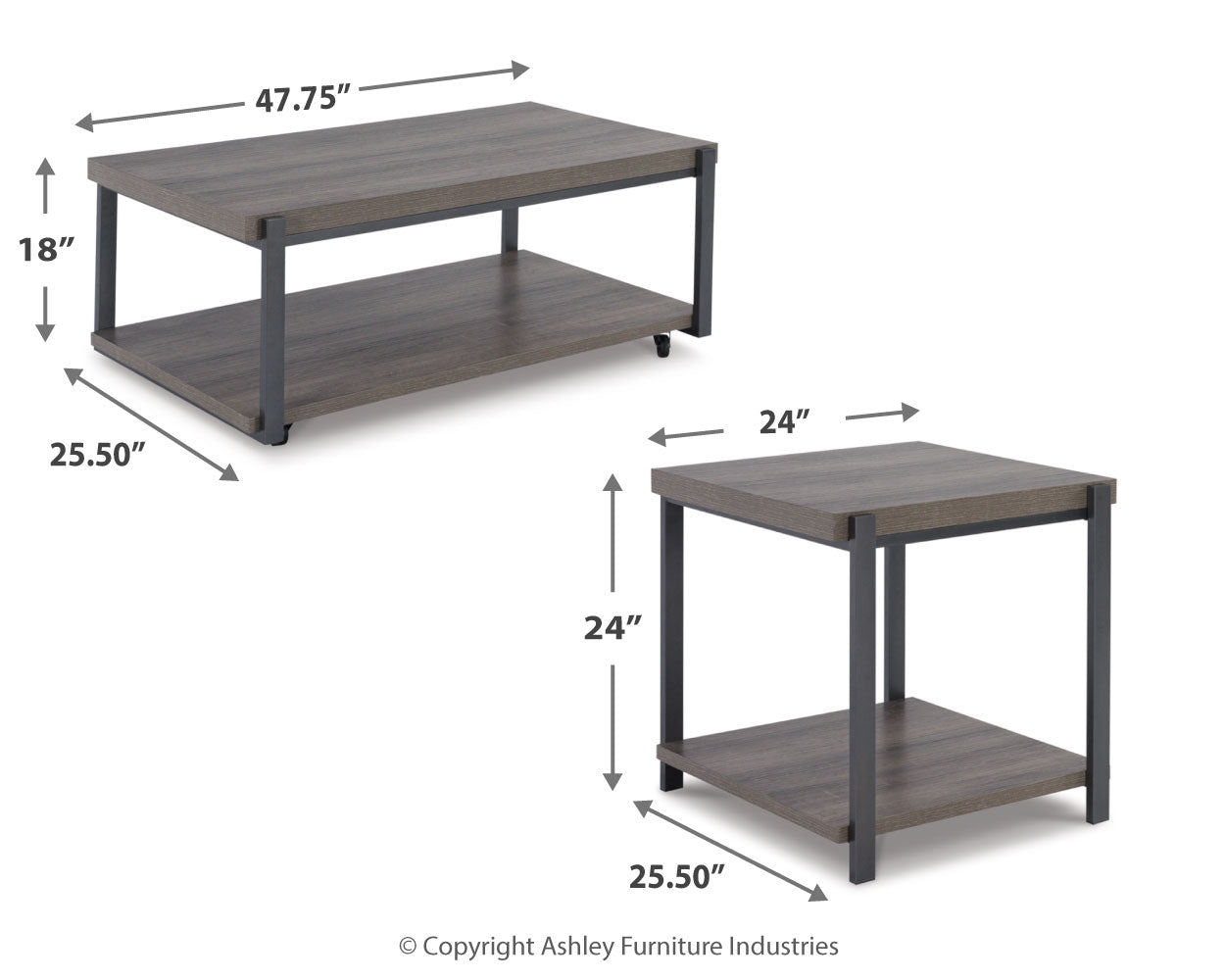 Wilmaden Table (Set of 3) - Tampa Furniture Outlet