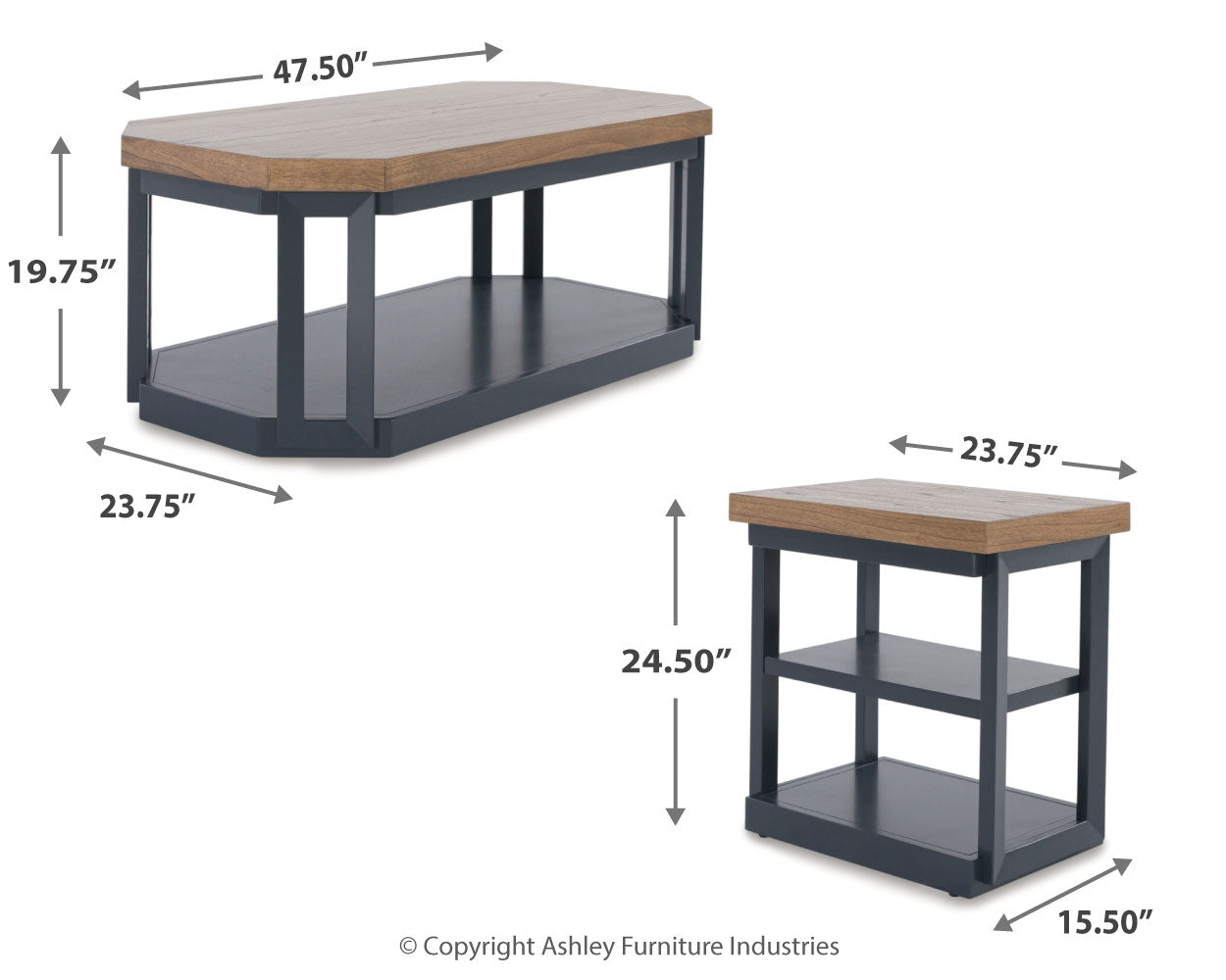 Landocken Table (Set of 3) - Tampa Furniture Outlet