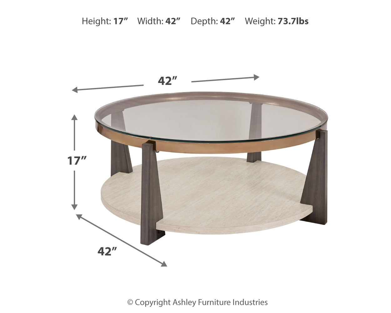 Frazwa Coffee Table - Tampa Furniture Outlet