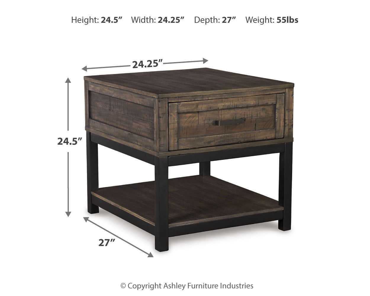 Johurst End Table - Tampa Furniture Outlet