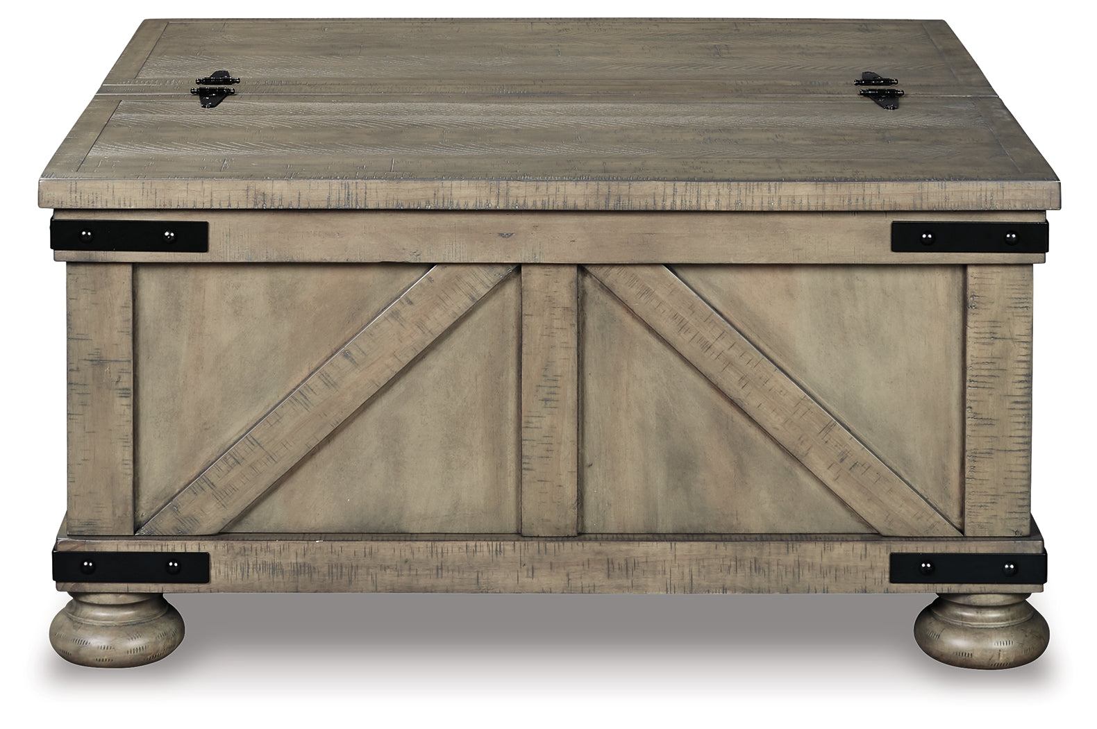 Aldwin Coffee Table With Storage - Tampa Furniture Outlet