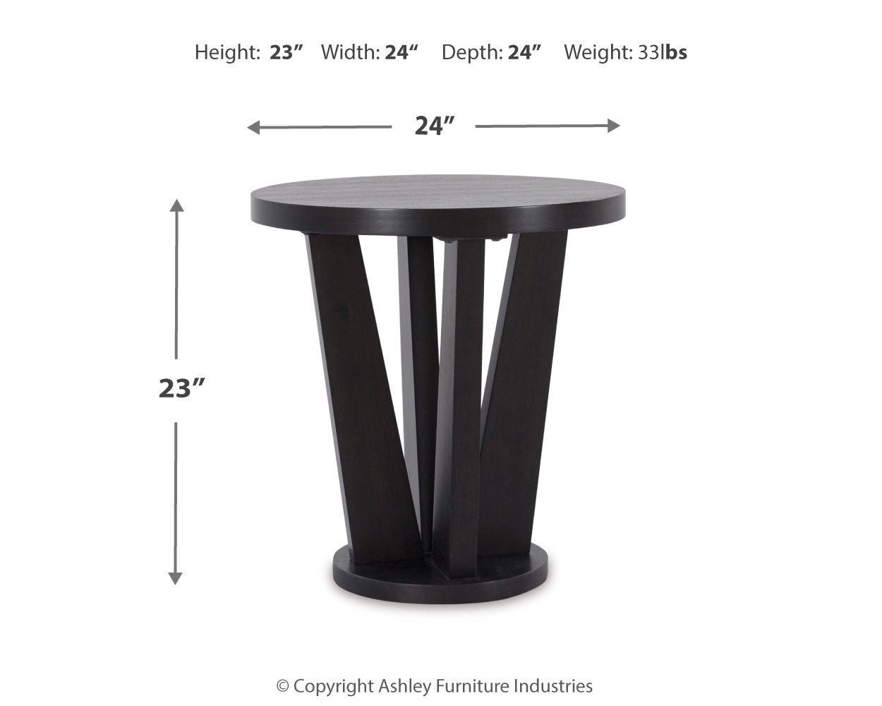 Chasinfield End Table - Tampa Furniture Outlet