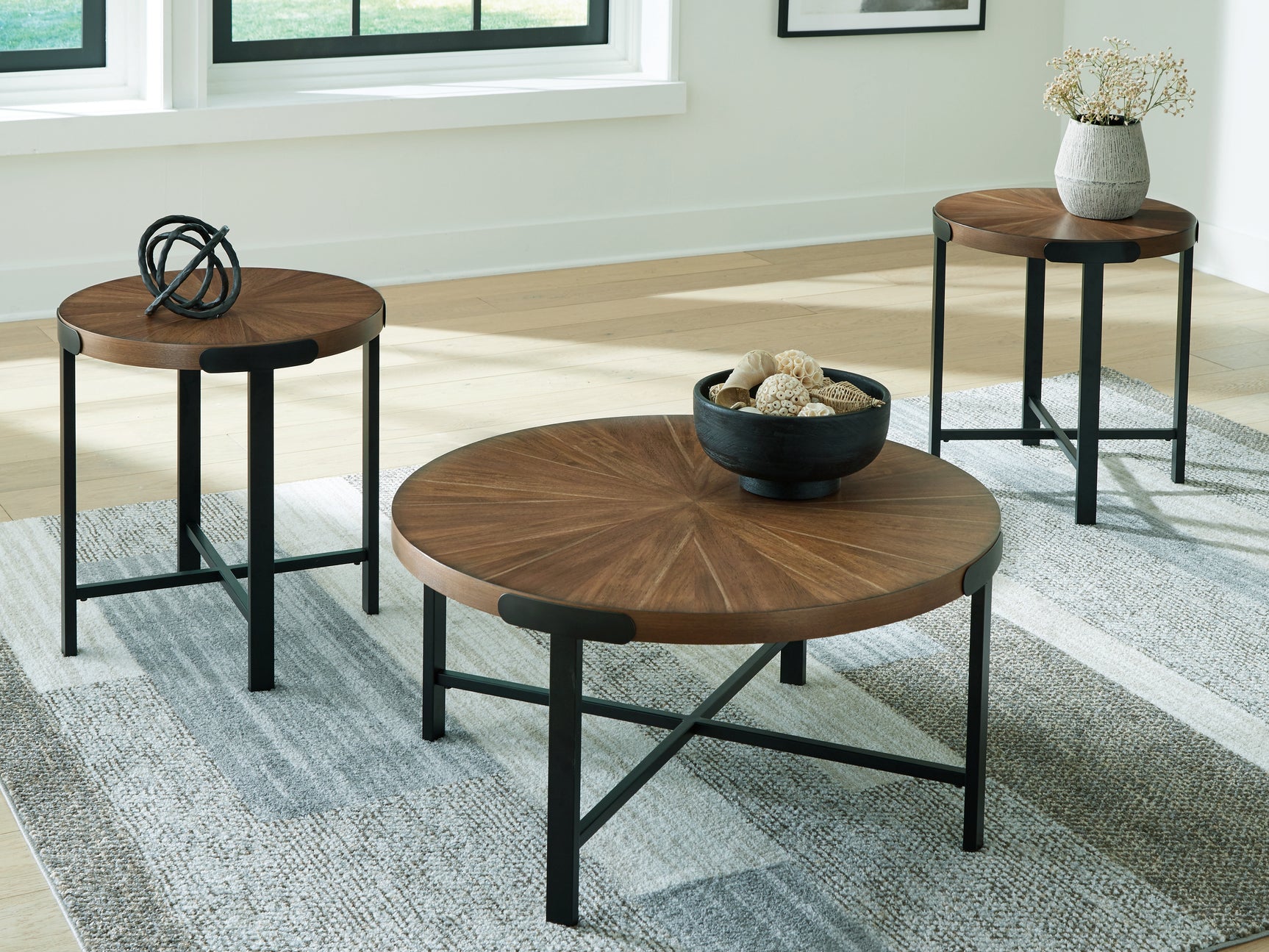 Crosstrail Table (Set of 3) - Tampa Furniture Outlet