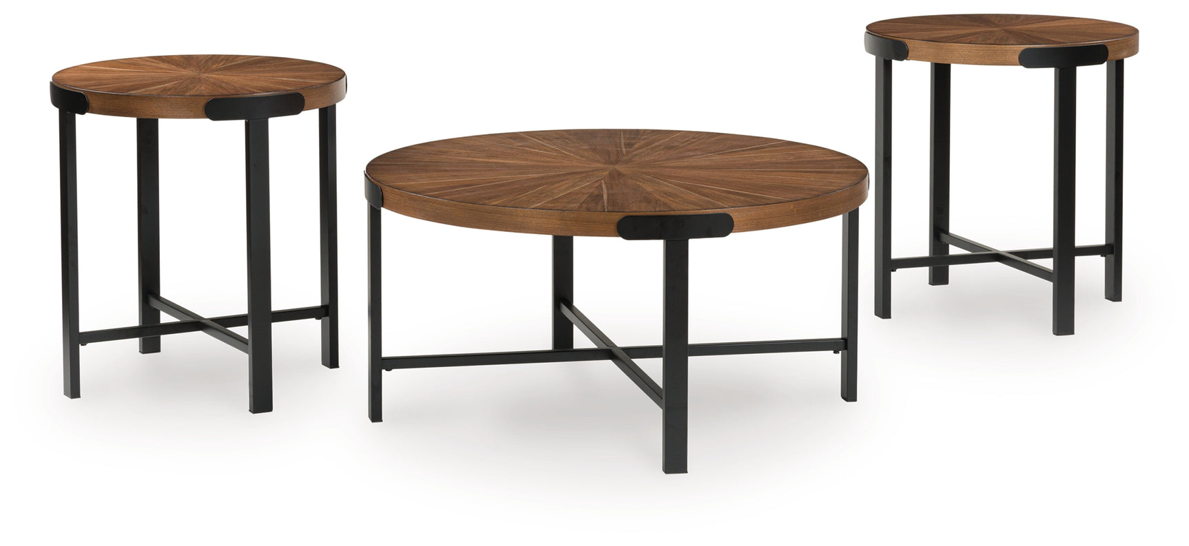 Crosstrail Table (Set of 3) - Tampa Furniture Outlet