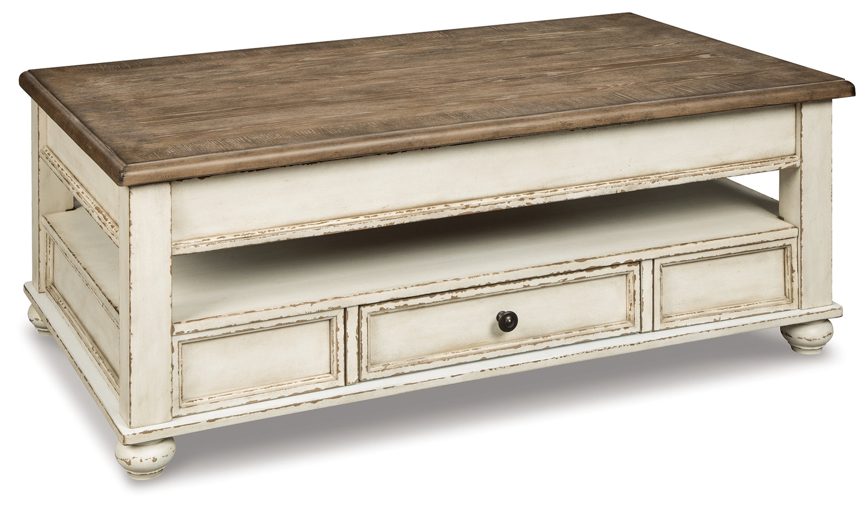 Realyn Coffee Table with Lift Top - Tampa Furniture Outlet