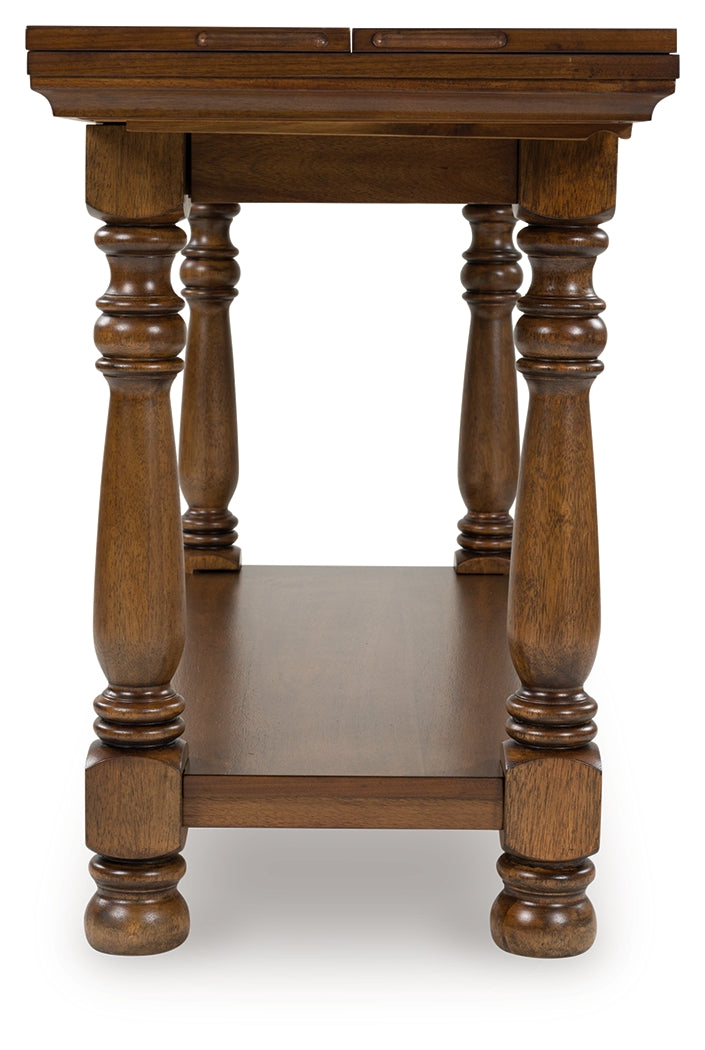 Sturlayne Flip Top Sofa Table - Tampa Furniture Outlet