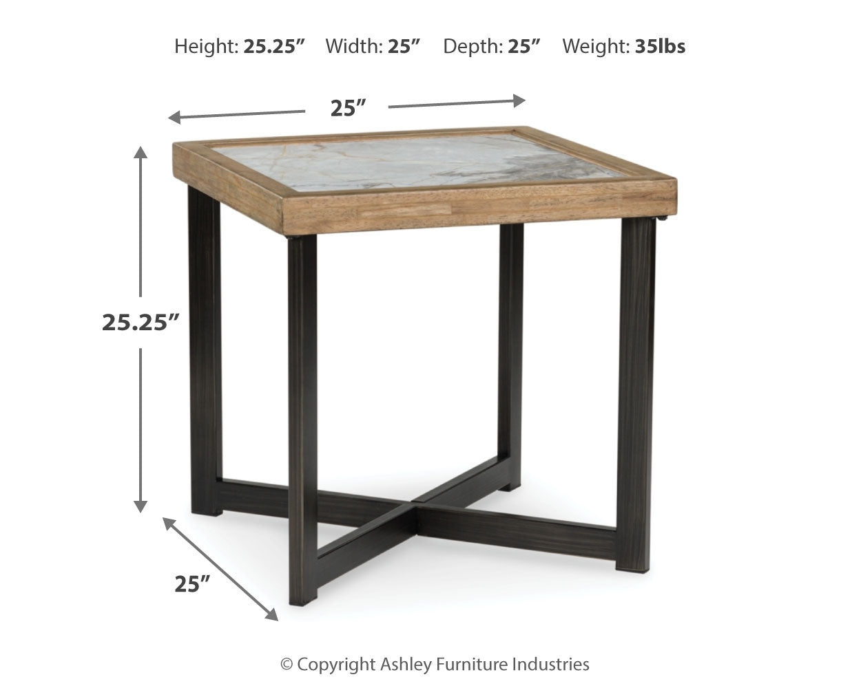 Montia End Table - Tampa Furniture Outlet