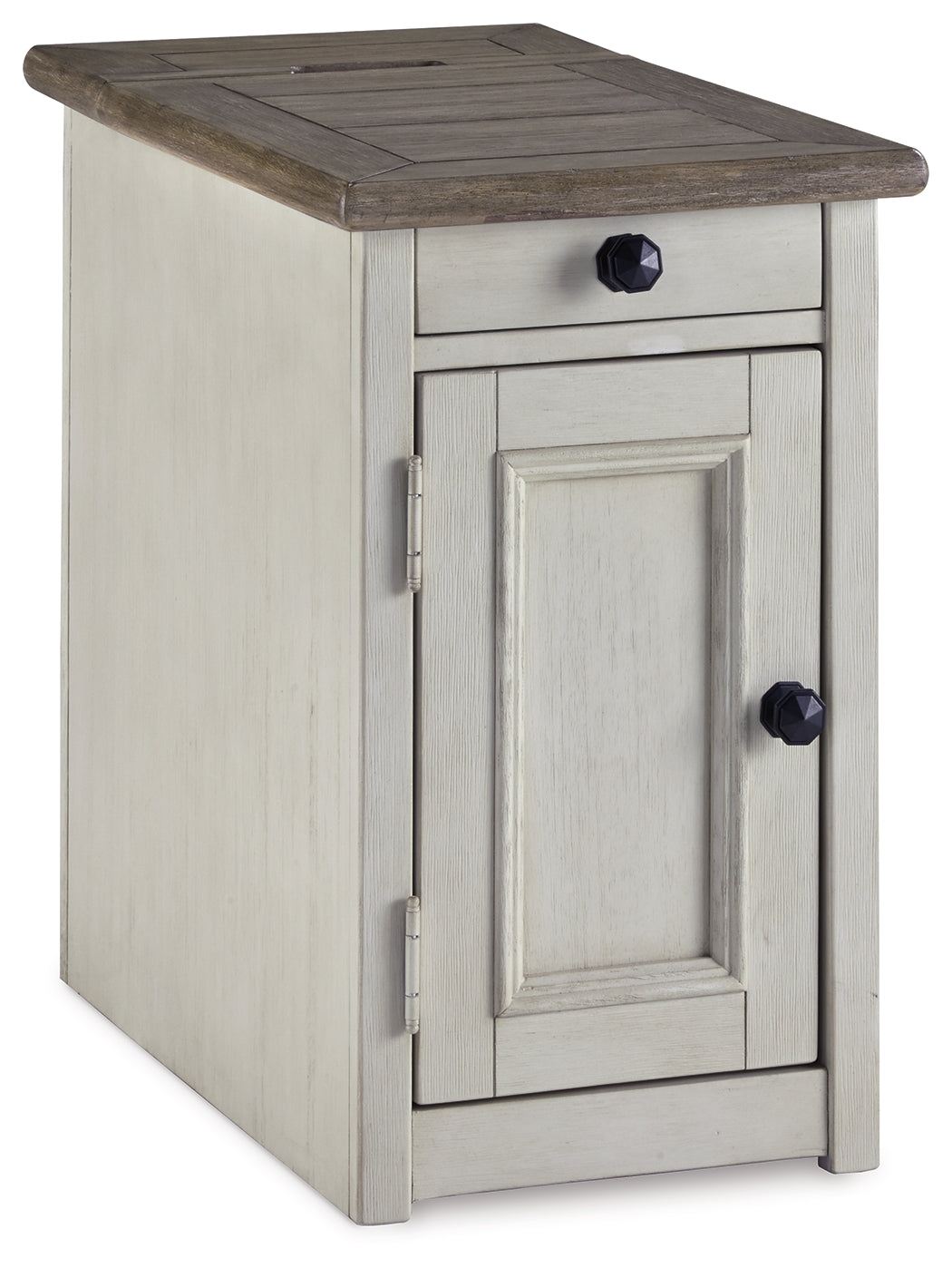 Bolanburg Chairside End Table with USB Ports & Outlets - Tampa Furniture Outlet