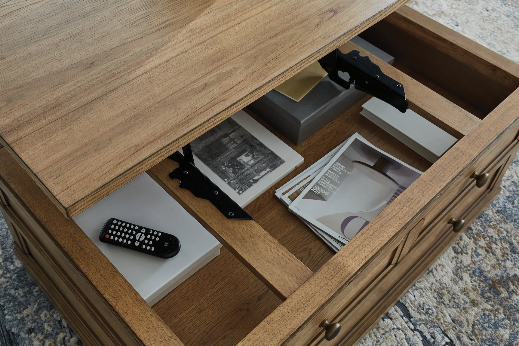 Sharlance Lift-Top Coffee Table - Tampa Furniture Outlet