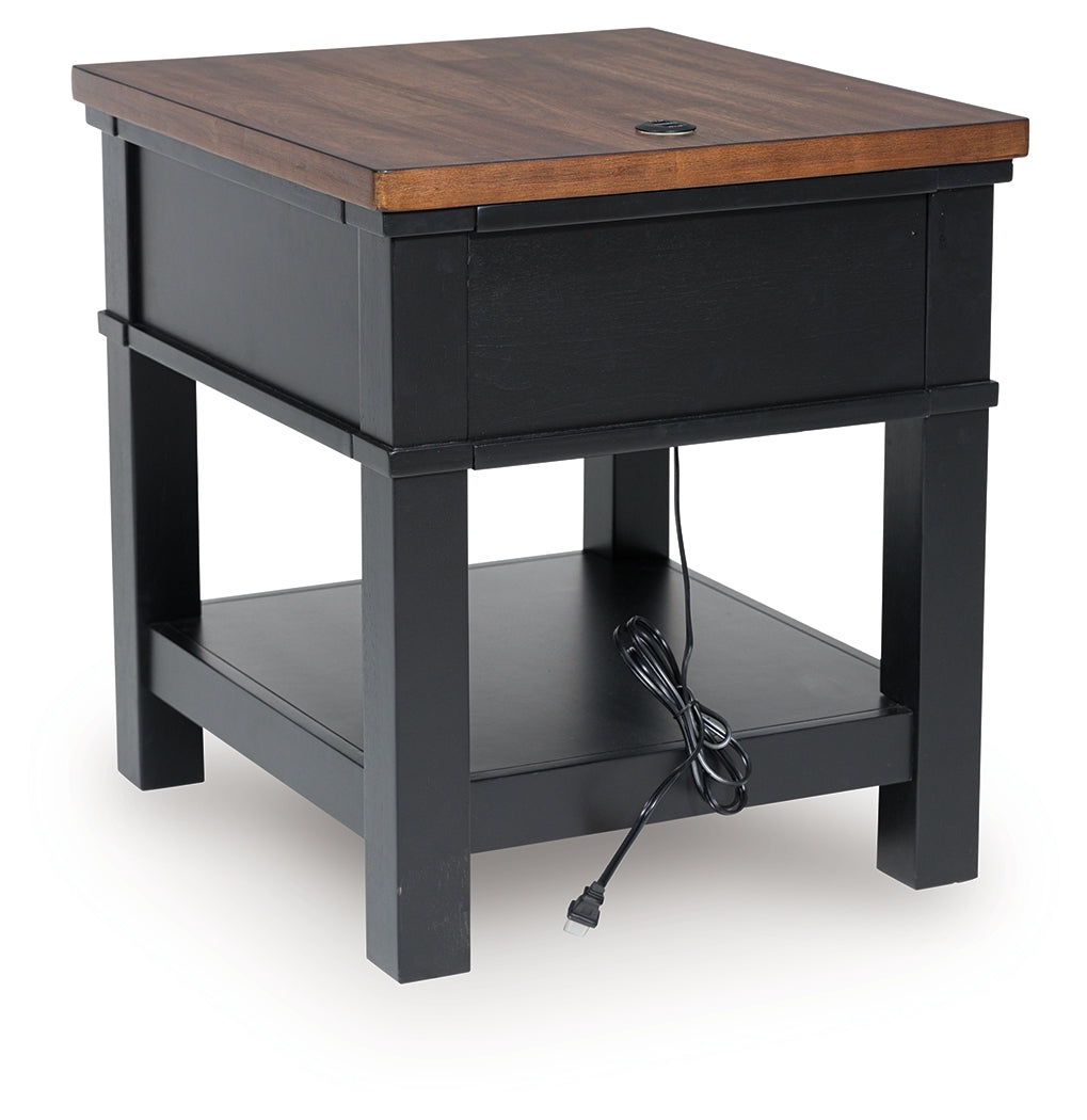 Wildenauer End Table - Tampa Furniture Outlet
