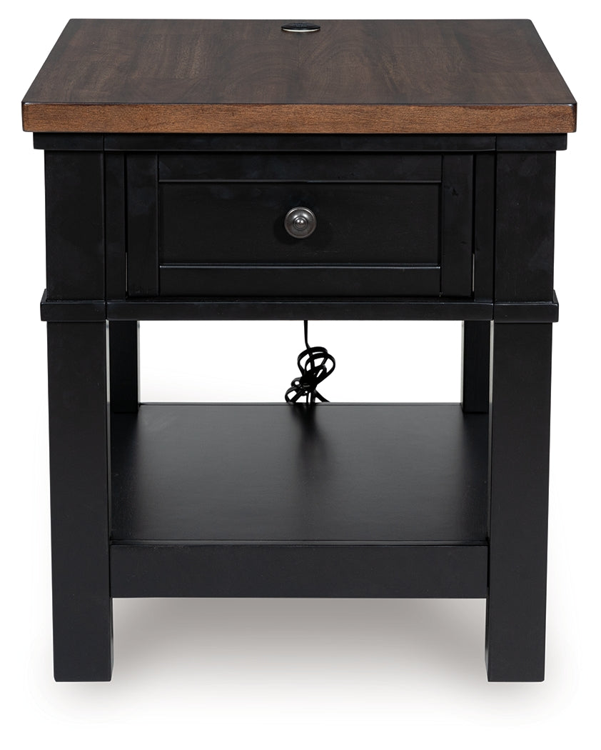 Wildenauer End Table - Tampa Furniture Outlet