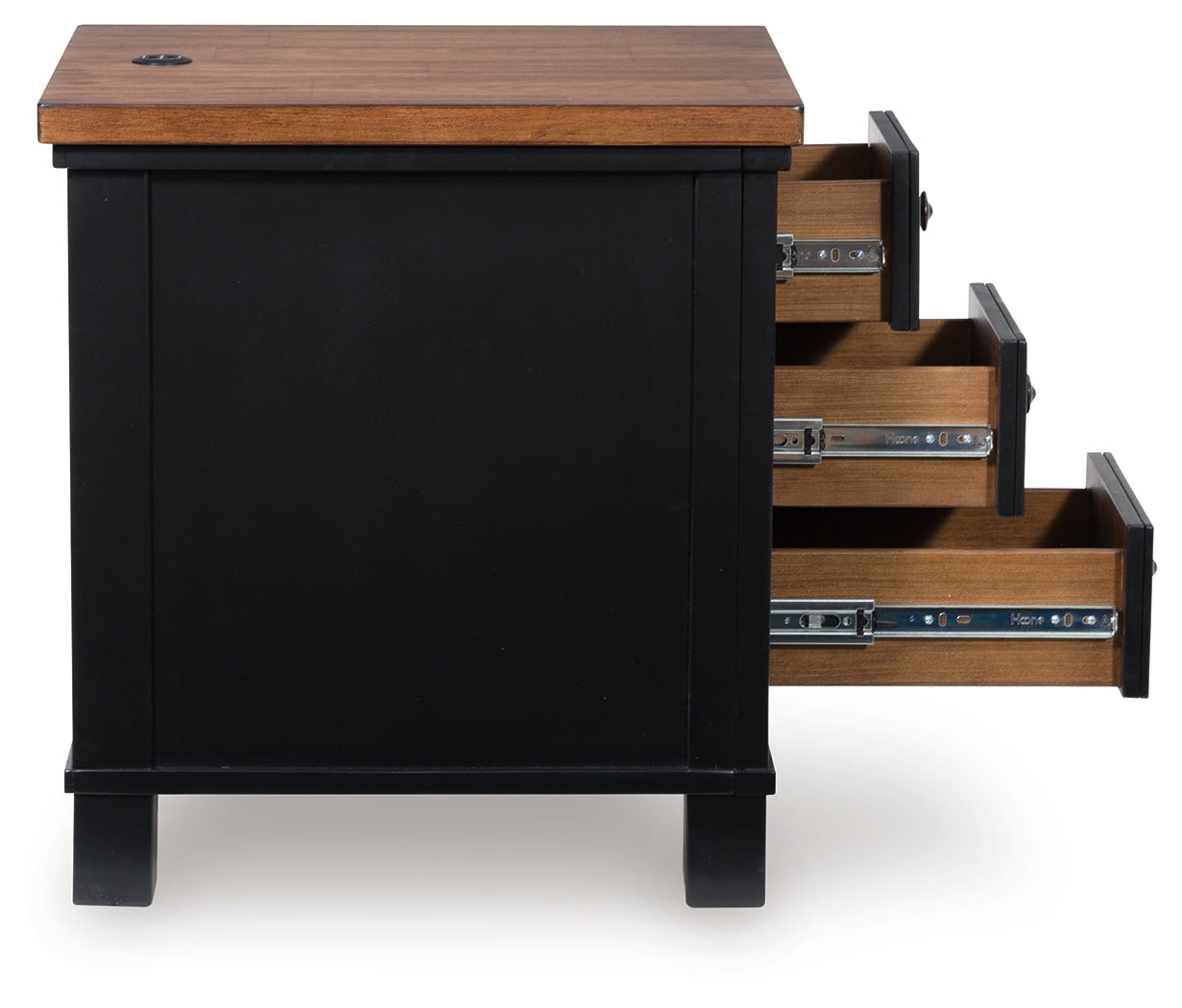 Wildenauer Chairside End Table - Tampa Furniture Outlet