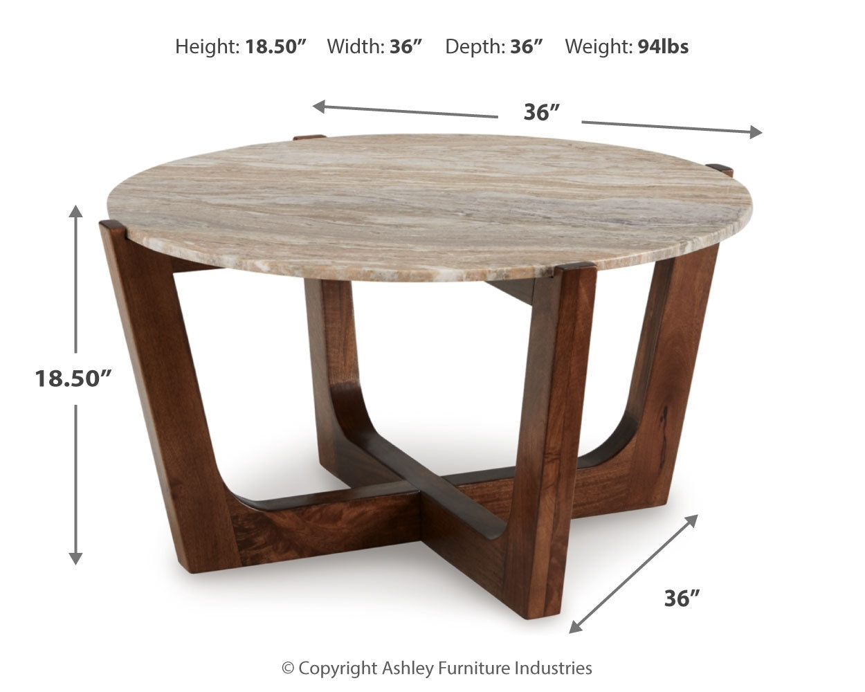 Tanidore Coffee Table - Tampa Furniture Outlet