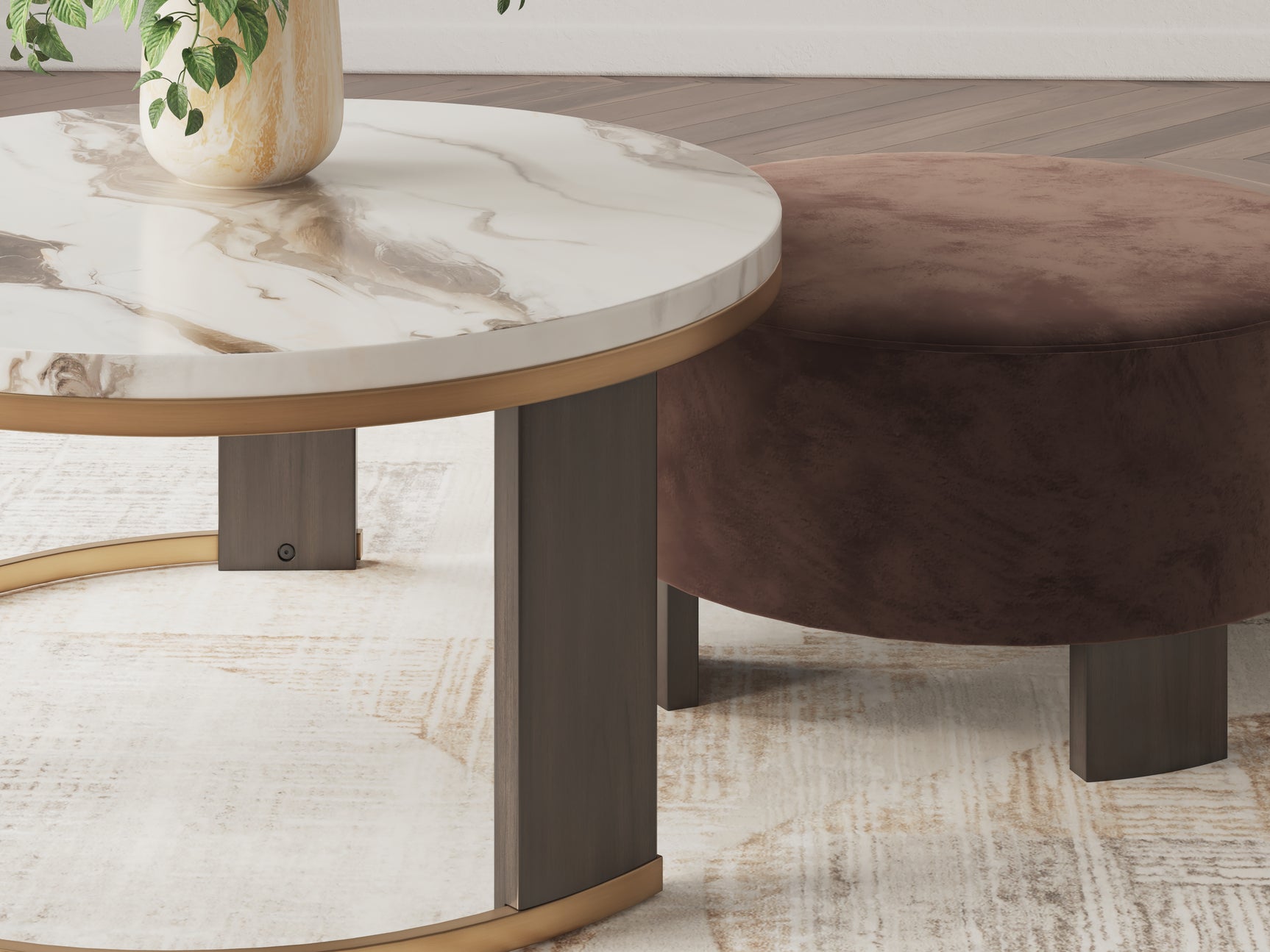 Jazmore Nesting Coffee Table (Set of 2) - Tampa Furniture Outlet