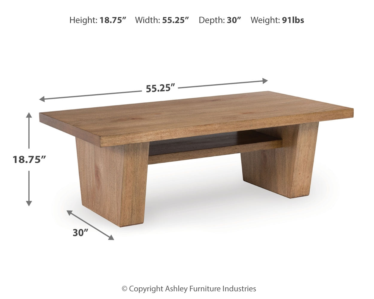 Kristiland Coffee Table - Tampa Furniture Outlet