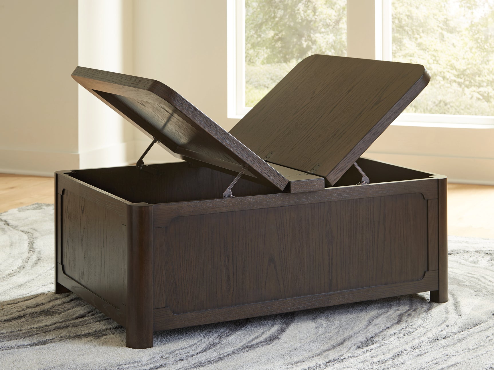 Breckington Coffee Table With Storage - Tampa Furniture Outlet