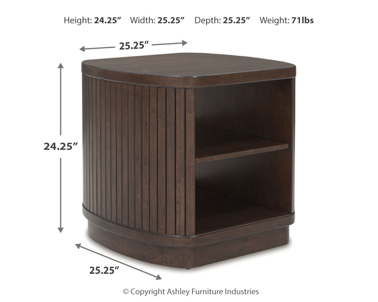 Korestone End Table - Tampa Furniture Outlet