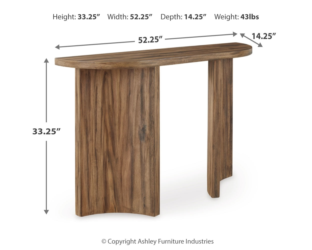 Austanny Sofa Table - Tampa Furniture Outlet