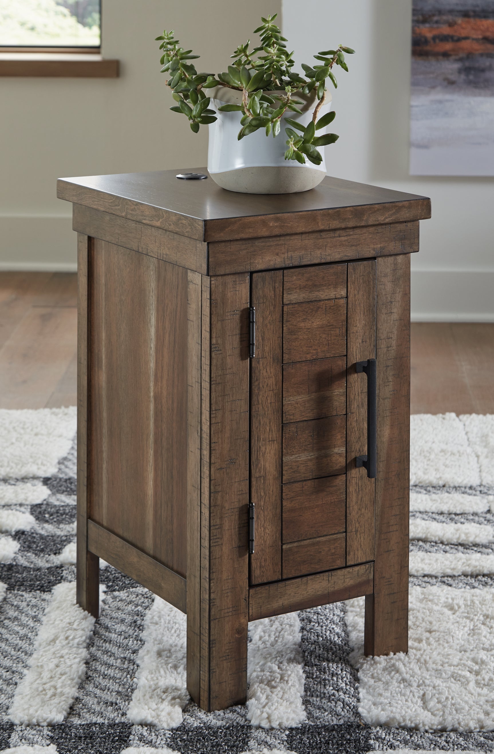 Moriville Chairside End Table - Tampa Furniture Outlet