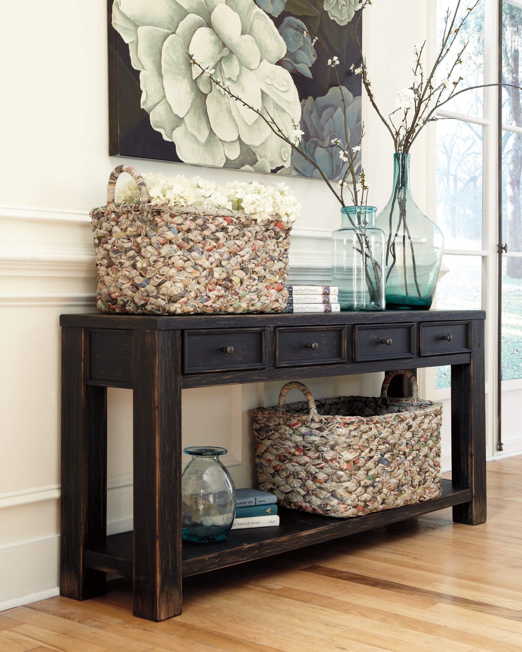 Gavelston Sofa/Console Table - Tampa Furniture Outlet