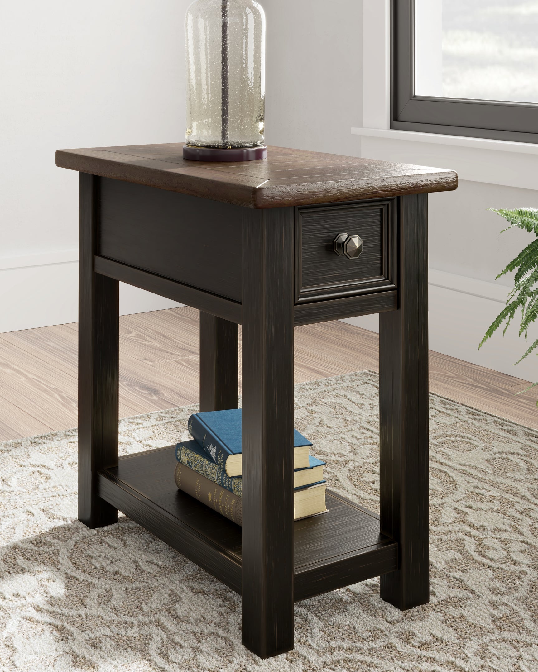 Tyler Creek Chairside End Table - Tampa Furniture Outlet
