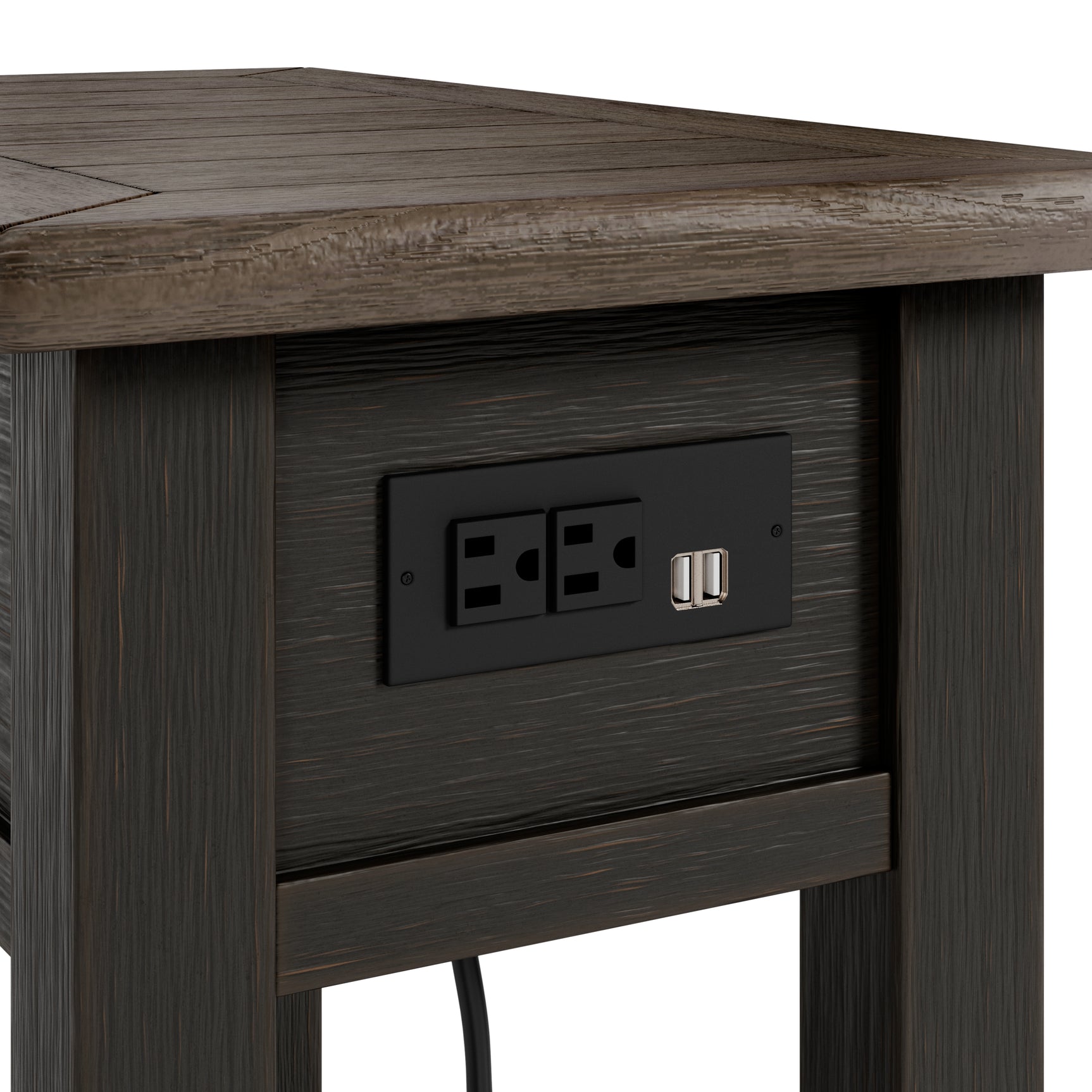 Tyler Creek Chairside End Table - Tampa Furniture Outlet