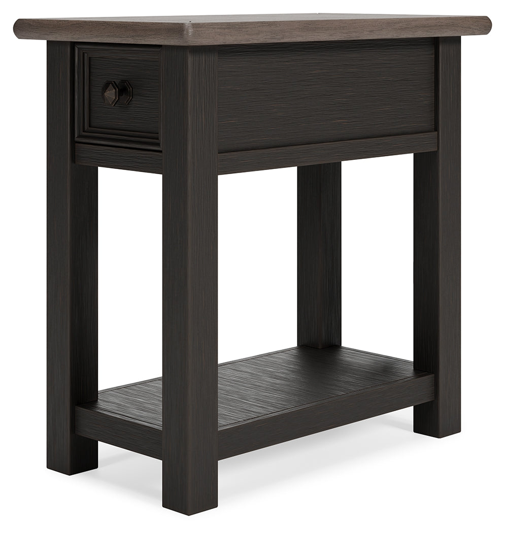 Tyler Creek Chairside End Table - Tampa Furniture Outlet