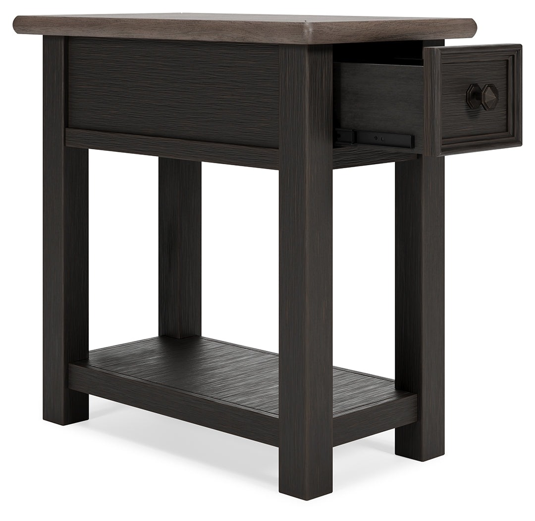 Tyler Creek Chairside End Table - Tampa Furniture Outlet