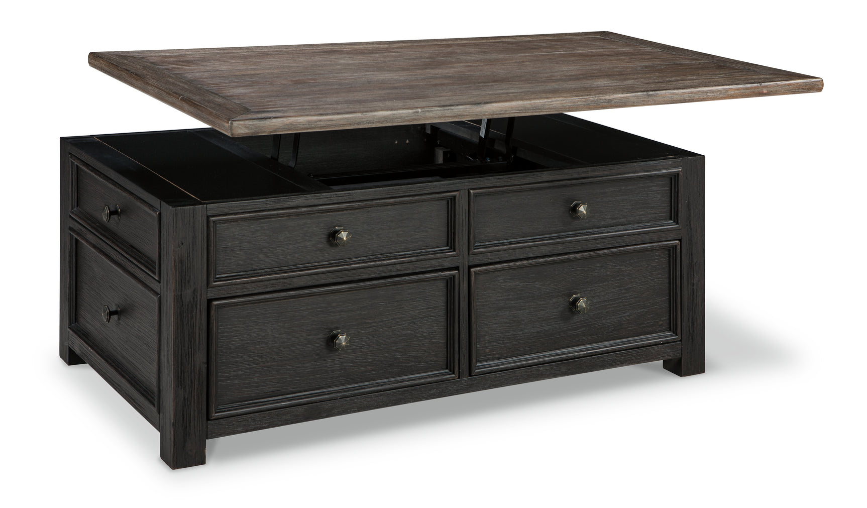 Tyler Creek Coffee Table with Lift Top - Tampa Furniture Outlet
