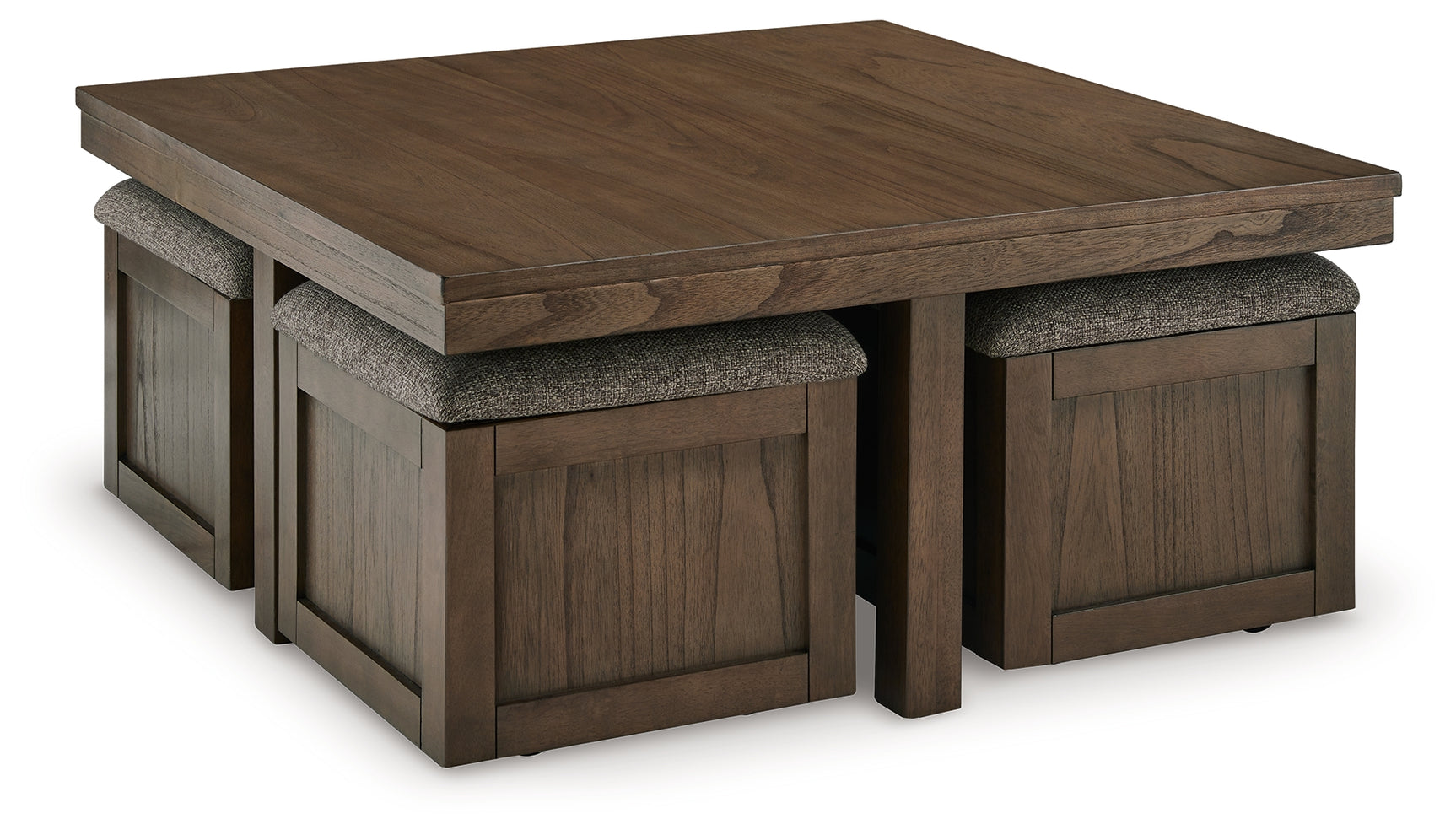 Boardernest Coffee Table with 4 Stools - Tampa Furniture Outlet
