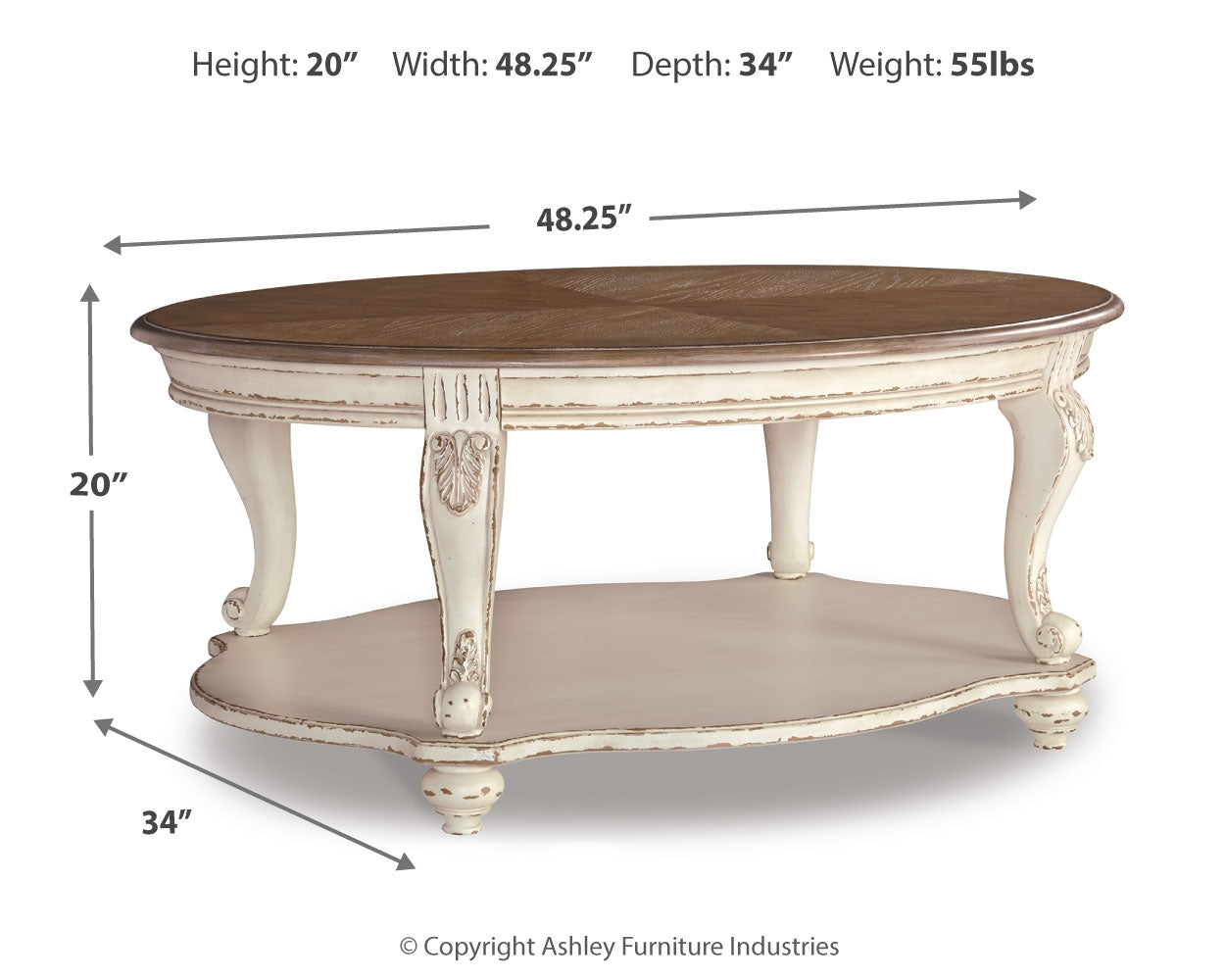 Realyn Coffee Table - Tampa Furniture Outlet