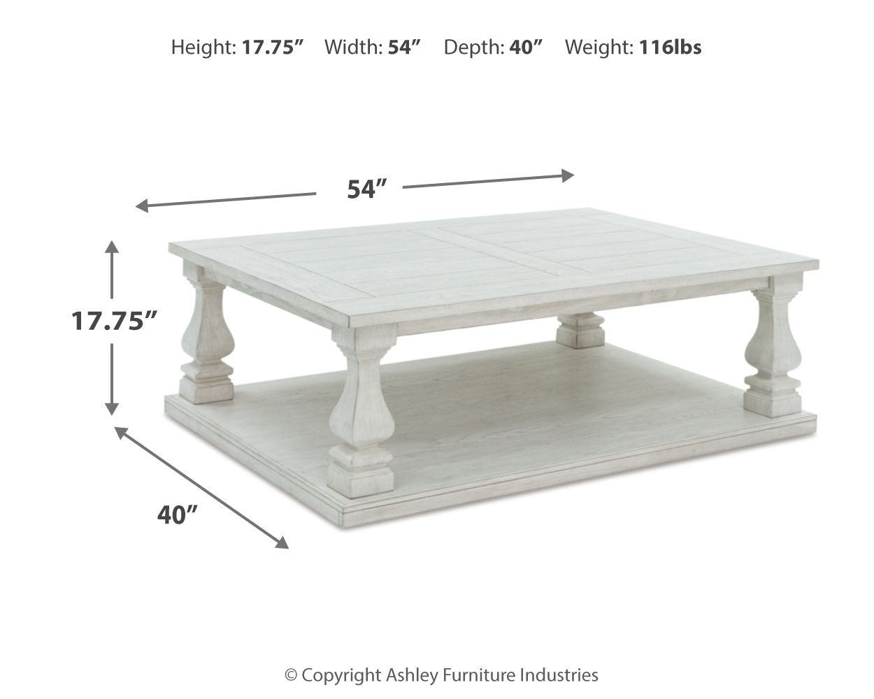 Arlendyne Coffee Table - Tampa Furniture Outlet