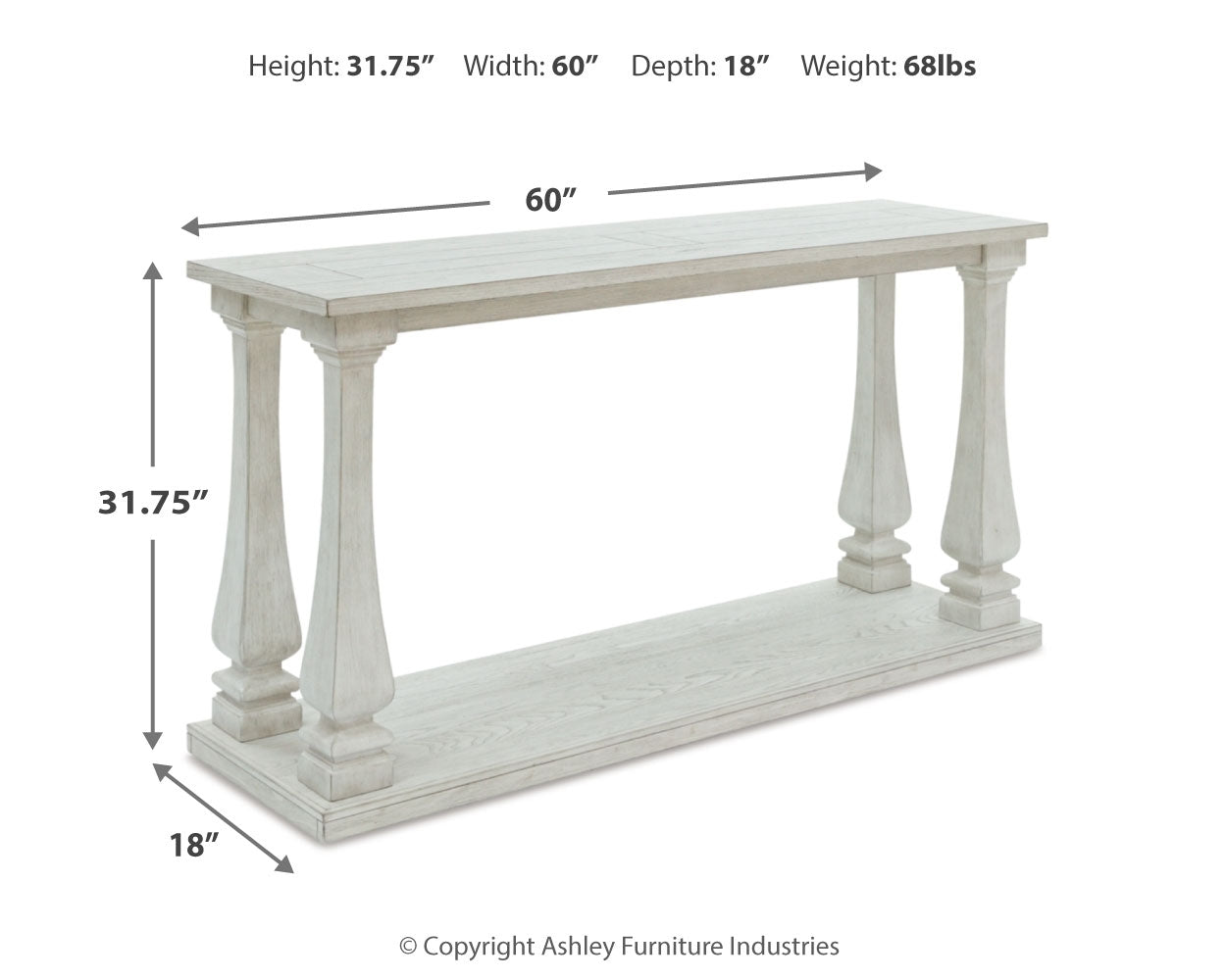 Arlendyne Sofa Table - Tampa Furniture Outlet