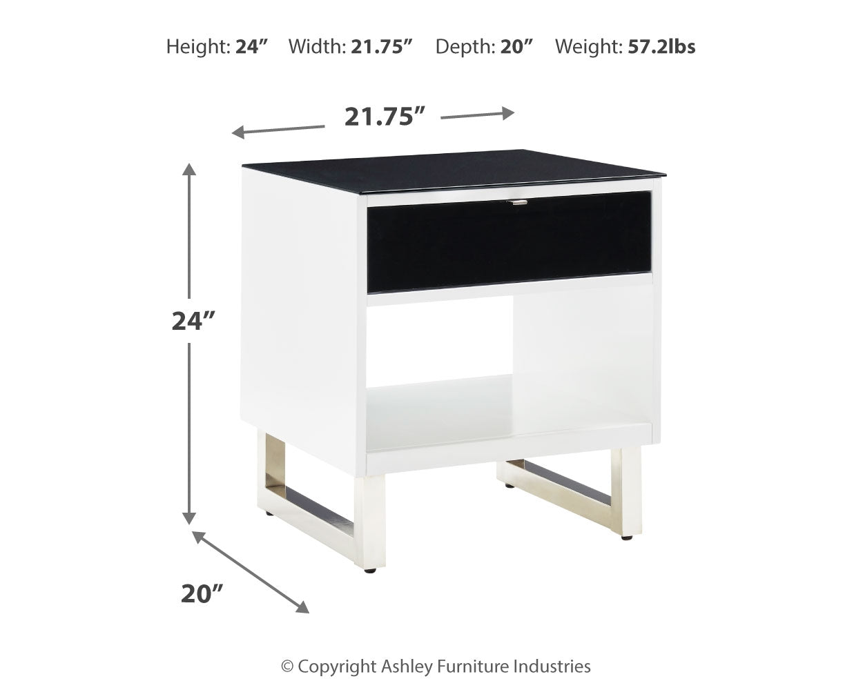 Gardoni End Table - Tampa Furniture Outlet
