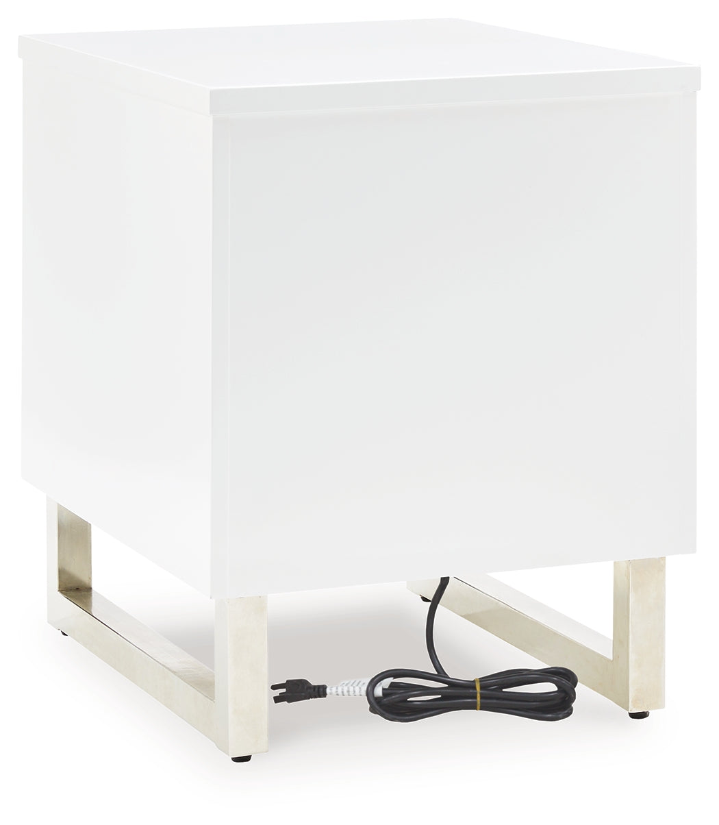 Gardoni Chairside End Table - Tampa Furniture Outlet