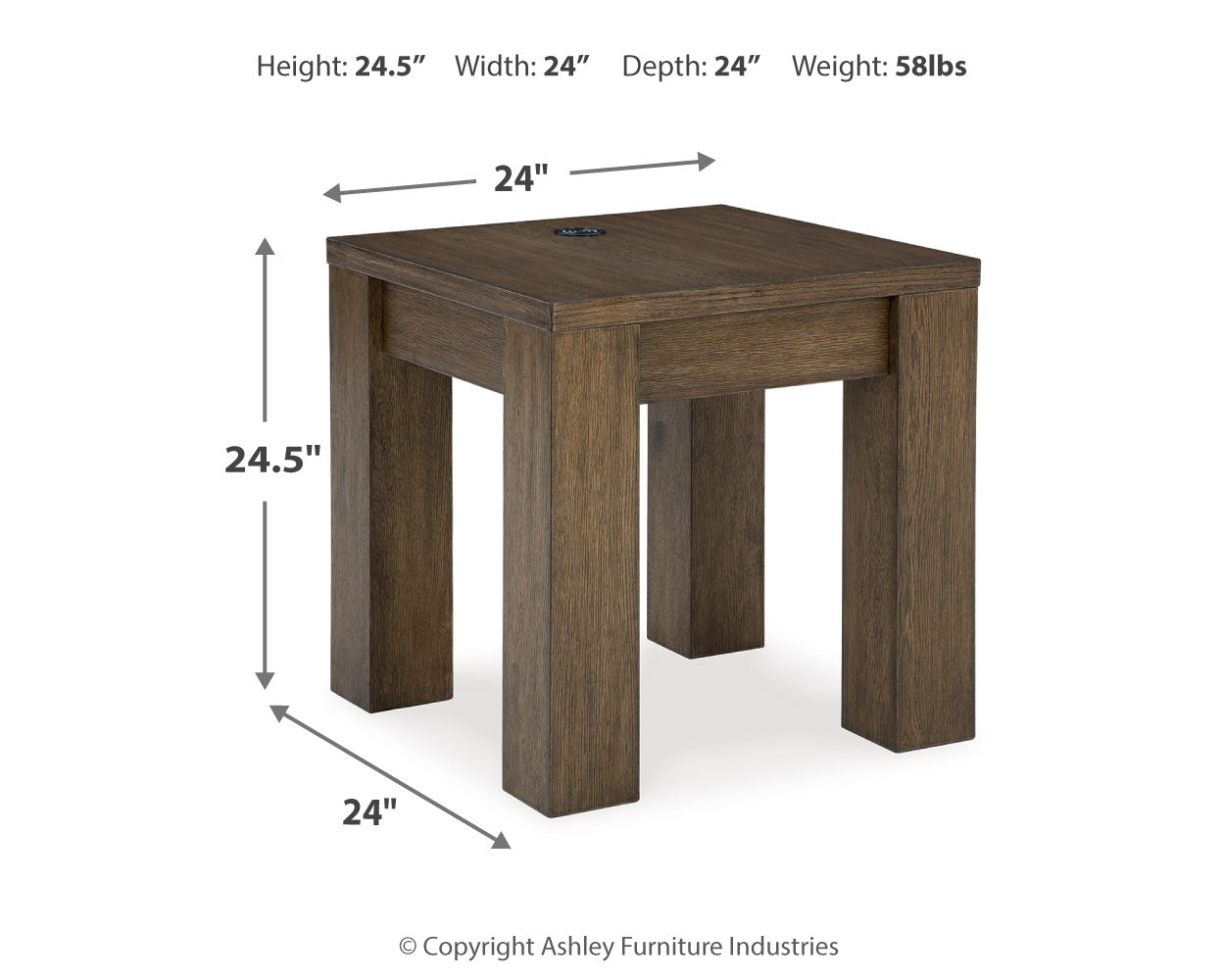 Rosswain End Table - Tampa Furniture Outlet