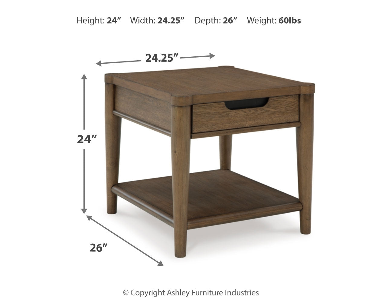 Roanhowe End Table - Tampa Furniture Outlet