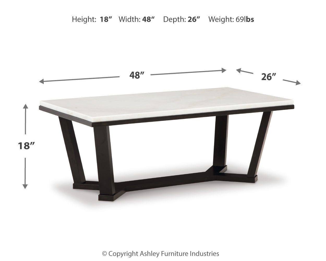 Fostead Coffee Table - Tampa Furniture Outlet