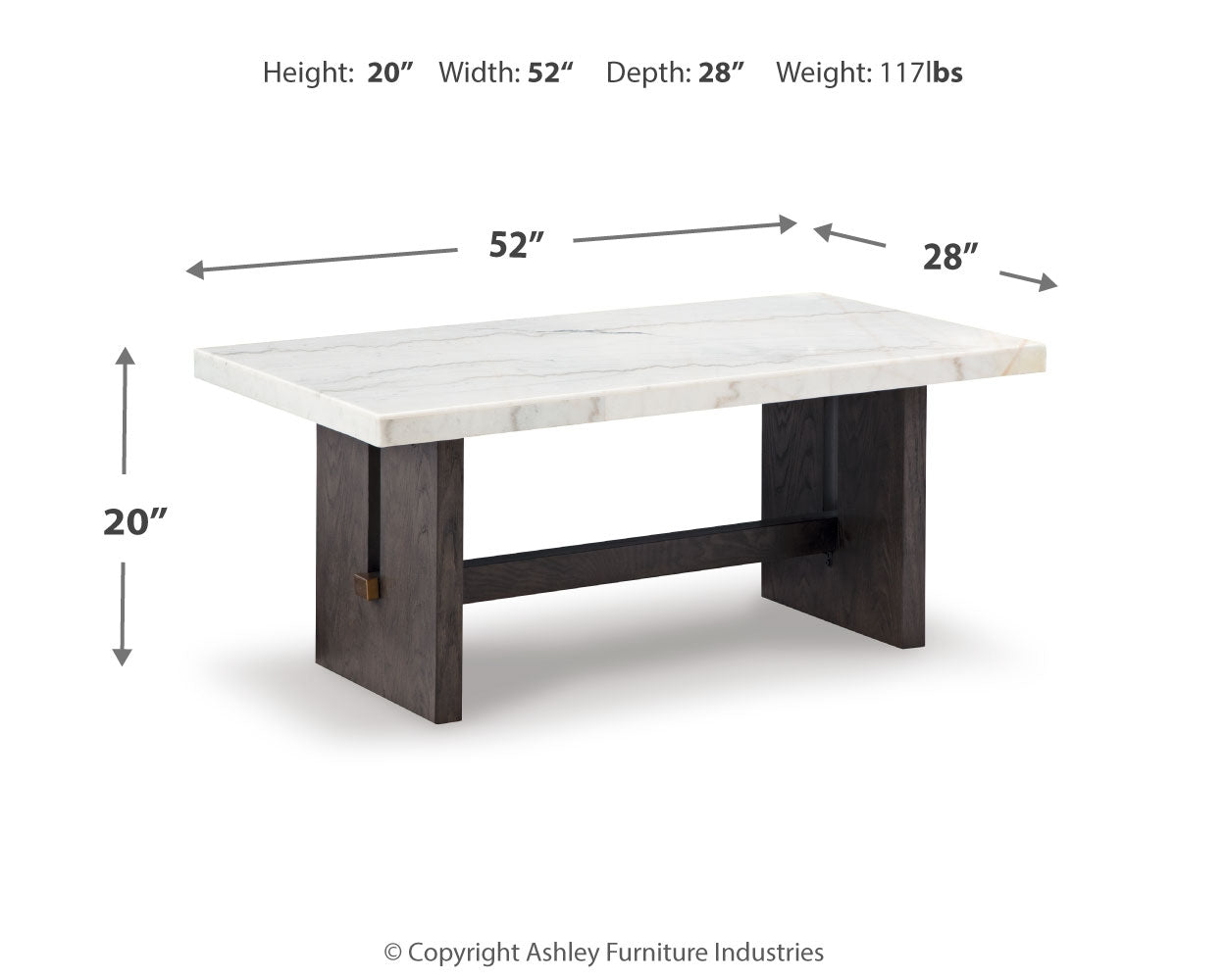 Burkhaus Coffee Table - Tampa Furniture Outlet