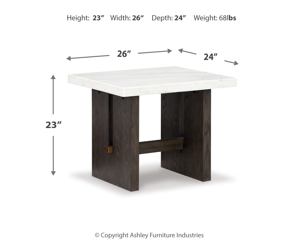 Burkhaus End Table - Tampa Furniture Outlet