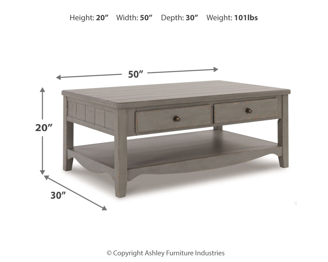 Charina Coffee Table - Tampa Furniture Outlet