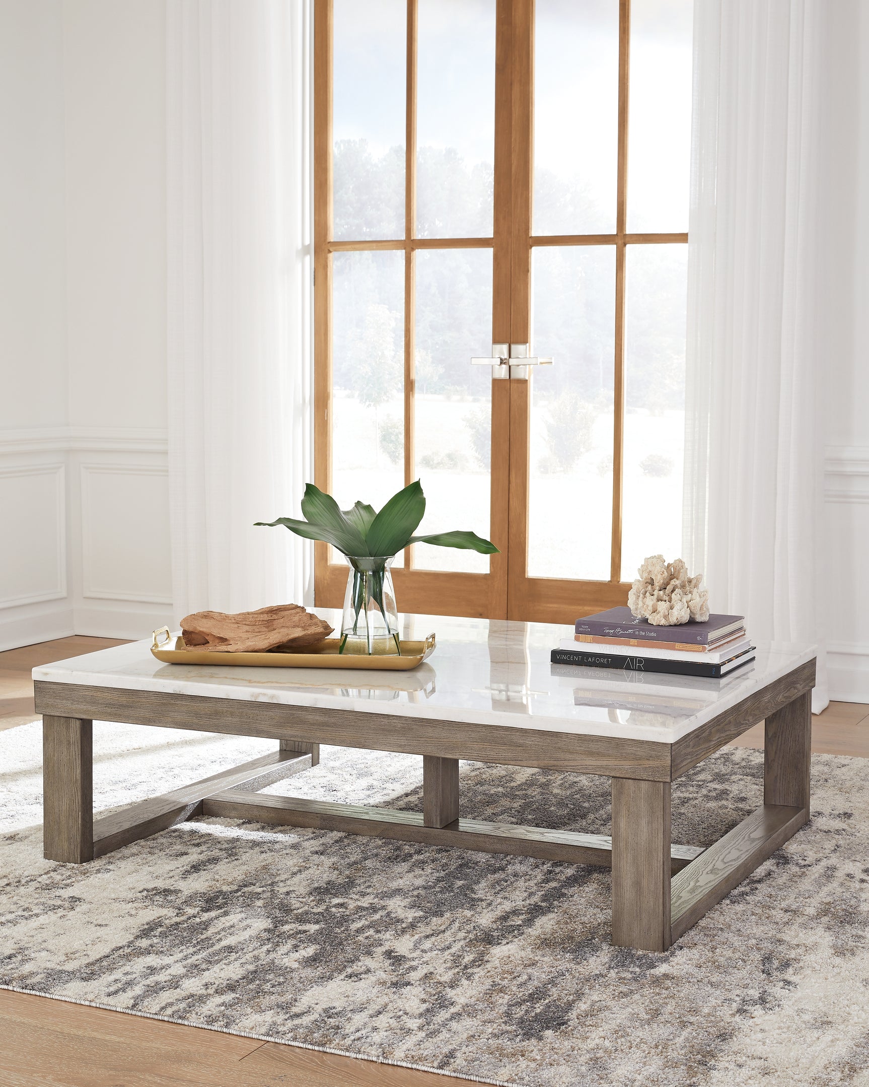 Loyaska Coffee Table - Tampa Furniture Outlet