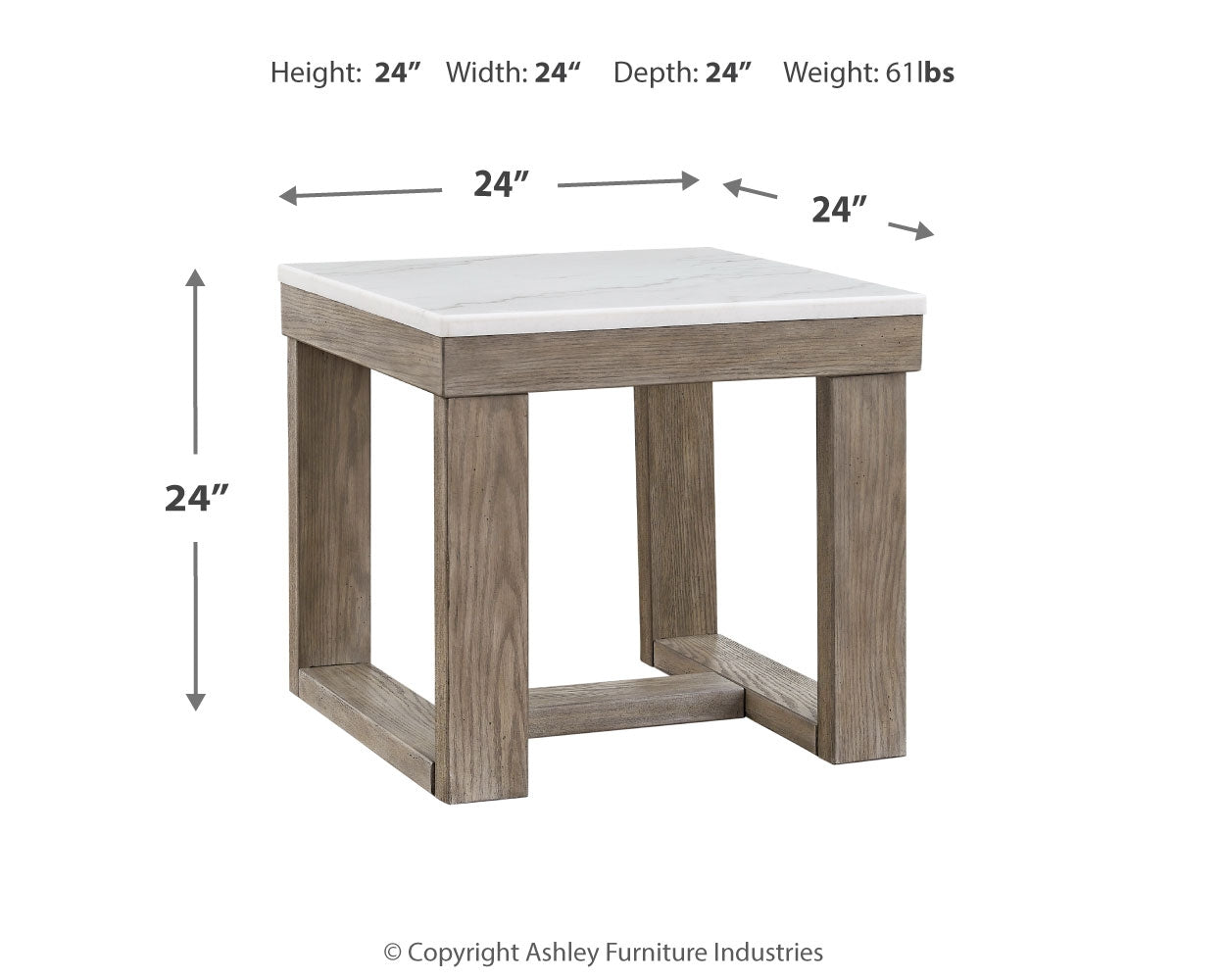 Loyaska End Table - Tampa Furniture Outlet