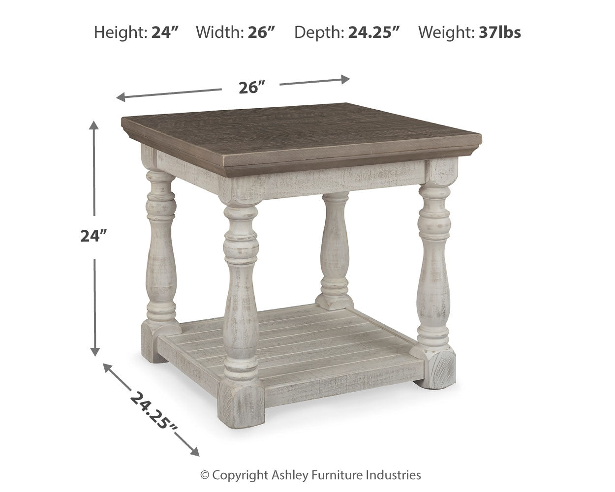 Havalance End Table - Tampa Furniture Outlet