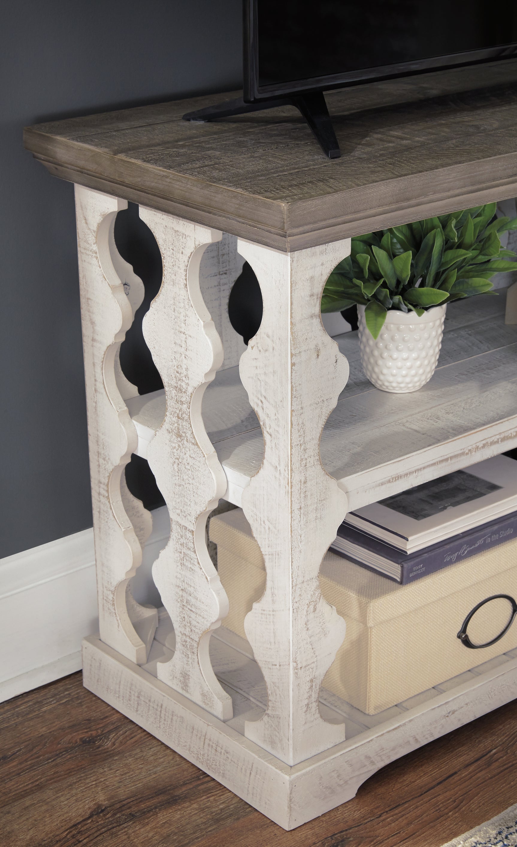 Havalance Sofa/Console Table - Tampa Furniture Outlet