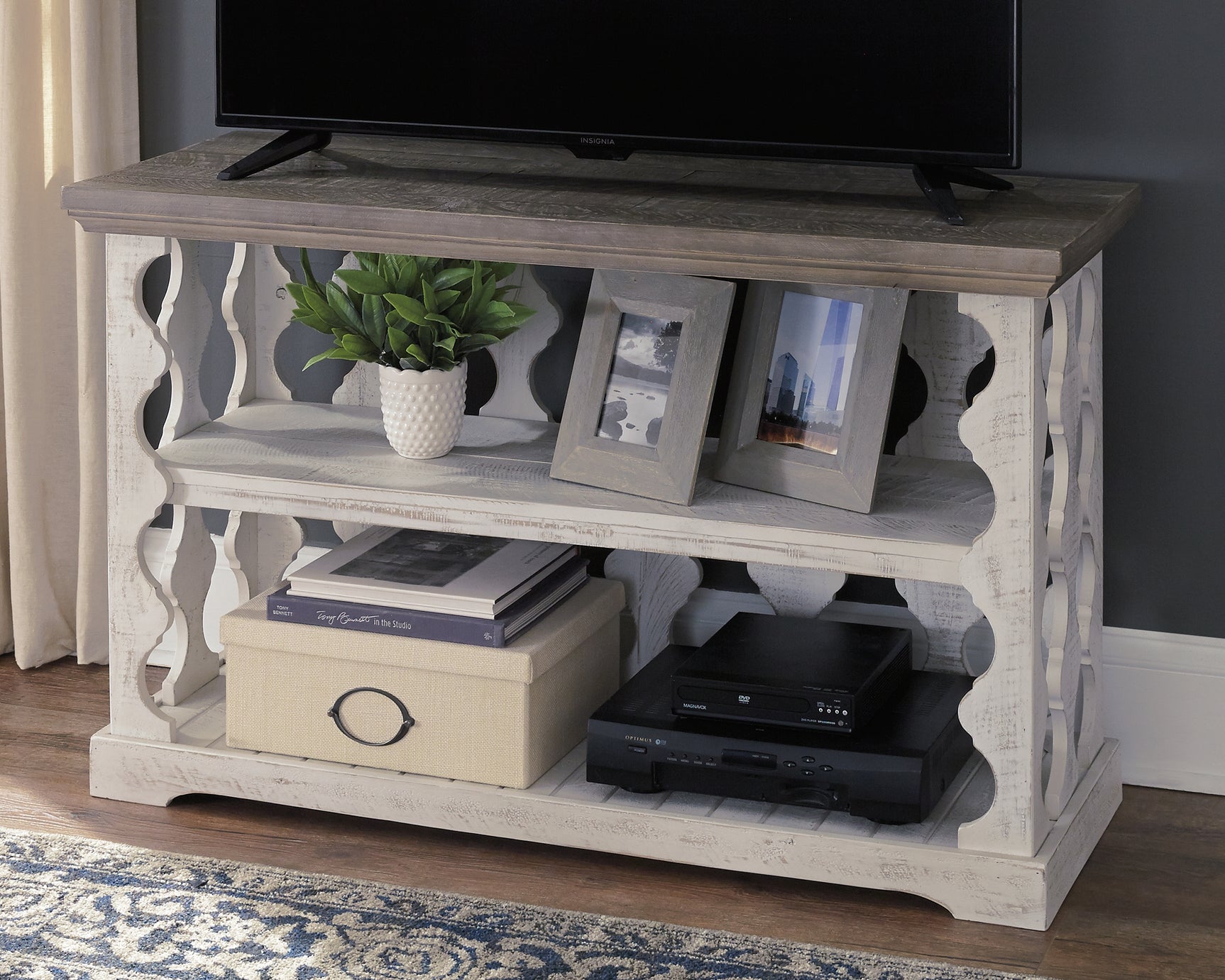 Havalance Sofa/Console Table - Tampa Furniture Outlet
