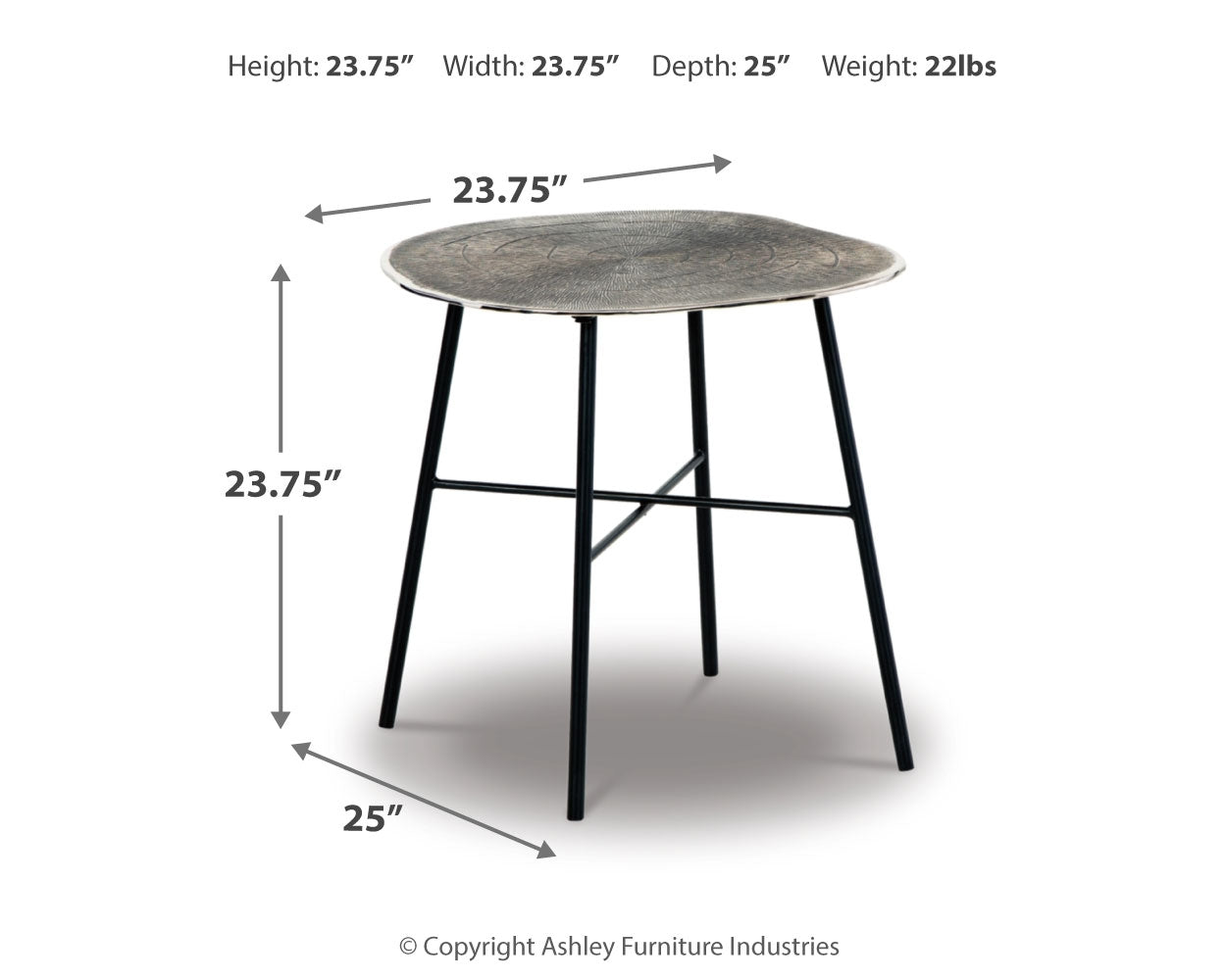 Laverford End Table - Tampa Furniture Outlet